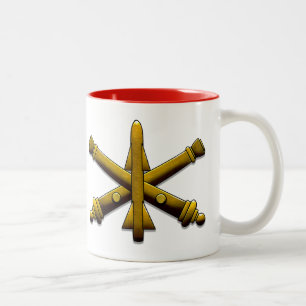 Air Defense Artillery Drinkware Two-Tone Coffee Mug