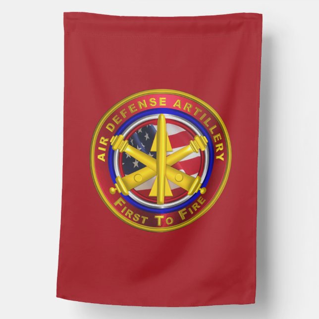 Air Defense Artillery  House Flag (Front)
