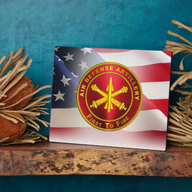 Air Defense Artillery  Plaque (Side)