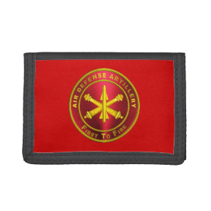 Air Defense Artillery Trifold Wallet