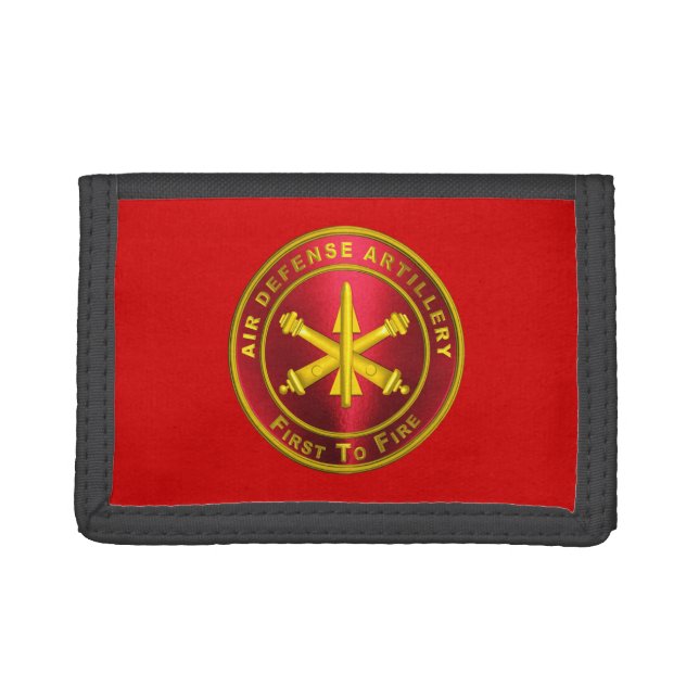 Air Defense Artillery  Trifold Wallet (Front)