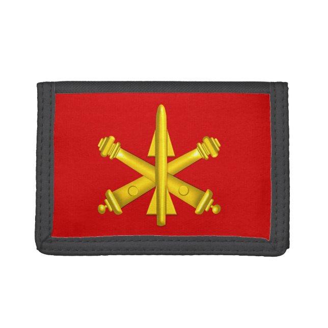 Air Defense Artillery  Trifold Wallet (Front)