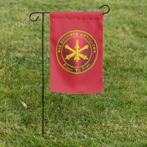 Air Defense Artillery Veteran Garden Flag