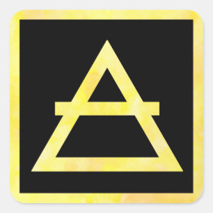 Air Element Symbol Sticker