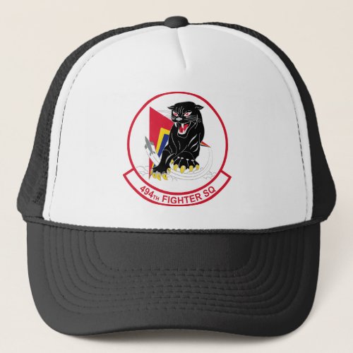 Air Force 494th Fighter Squadron Trucker Hat