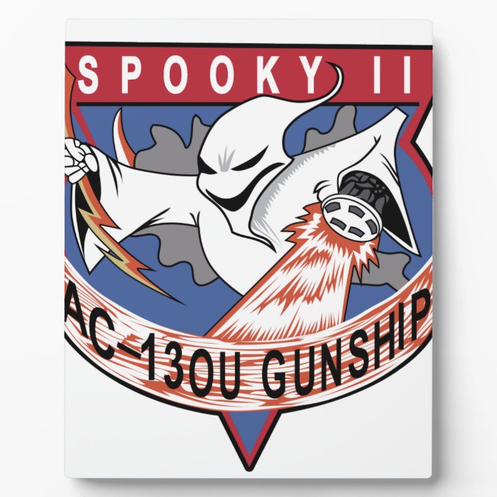 Air Force AC 130U Spooky II OEF OIF Gunship Patch Plaques
