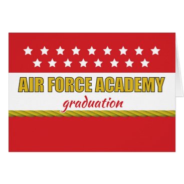 Air Force Academy Graduation Congratulations Stars Card Air Force Academy Graduation Congratulations Stars Card