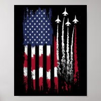 Air Force American Flag Patriotic Red White Blue 4