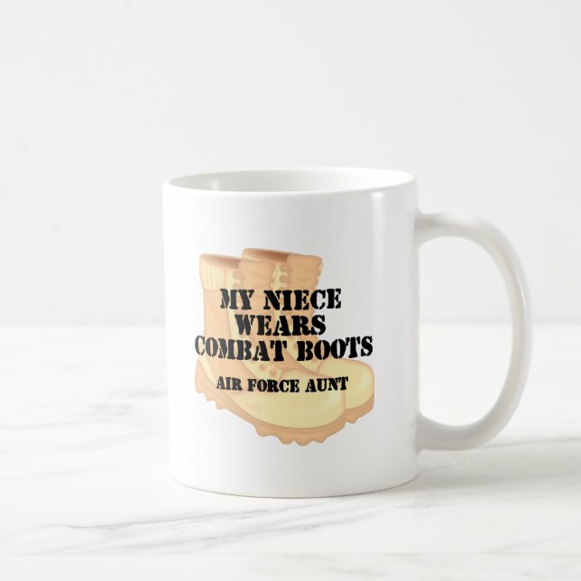 Air Force Aunt DCB Niece Coffee Mug (Right)
