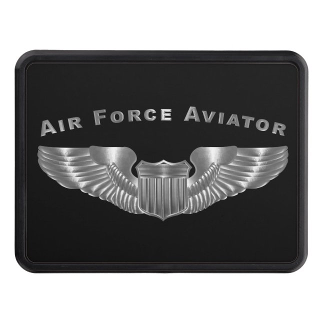 Air Force Aviator Hitch Cover (Front)