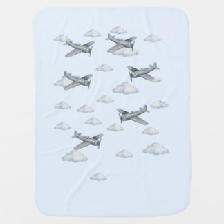 Air Force Baby Shower Blanket Little Co-Pilot