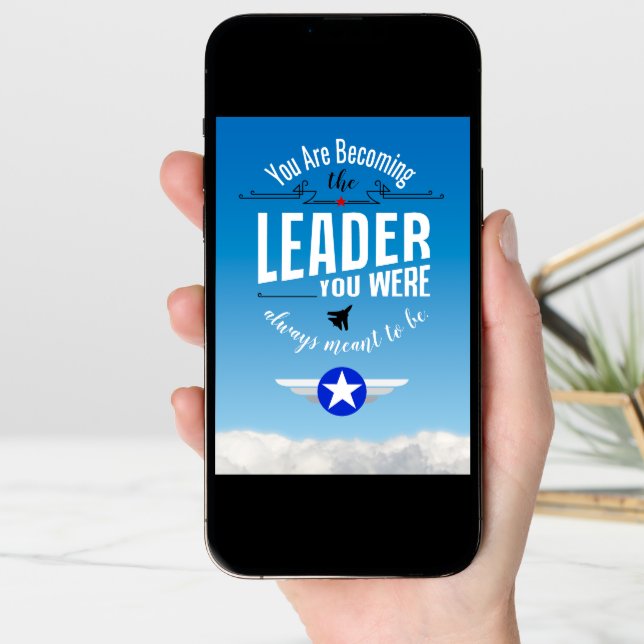 Air Force Basic Training 322 Eagles Graduation Card (Front Digital)