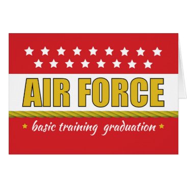 Air Force Basic Training Graduation Congrats Card Air Force Basic Training Graduation Congrats Card