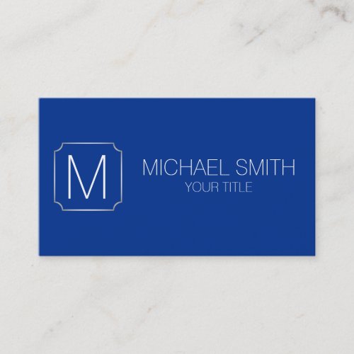 Air Force blue color background Business Card