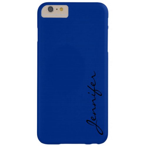 Air Force blue color background Barely There iPhone 6 Plus Case