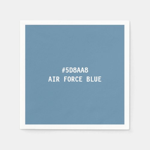 Air Force Blue Hex Color Code Napkins