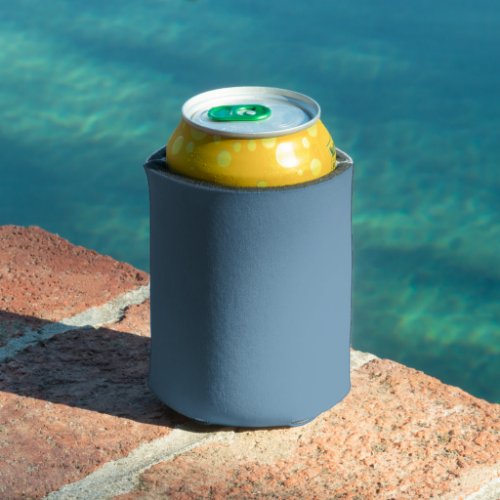 Air Force Blue Solid Color Can Cooler
