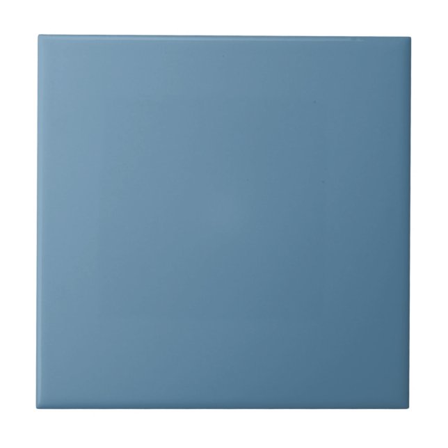 Air Force Blue Solid Color  Ceramic Tile (Front)