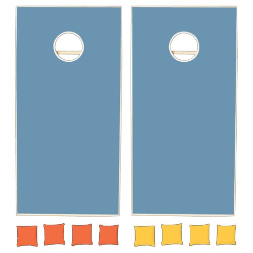 Air Force Blue Solid Color Cornhole Set