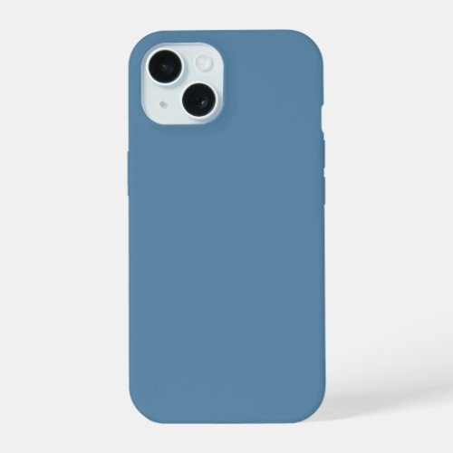 Air Force Blue Solid Color iPhone 15 Case
