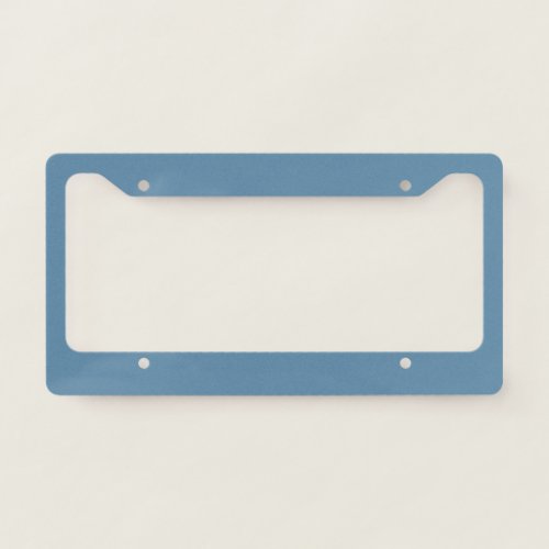 Air Force Blue Solid Color License Plate Frame
