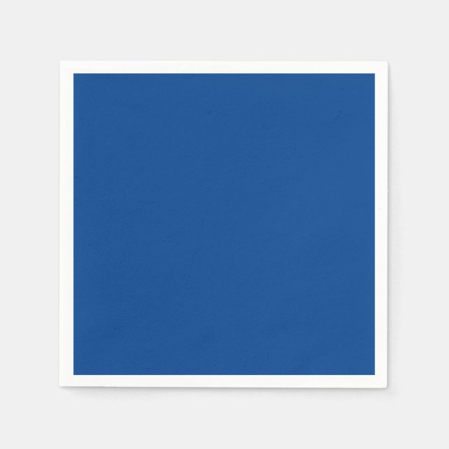 Air Force Blue Solid Color Napkins (Front)