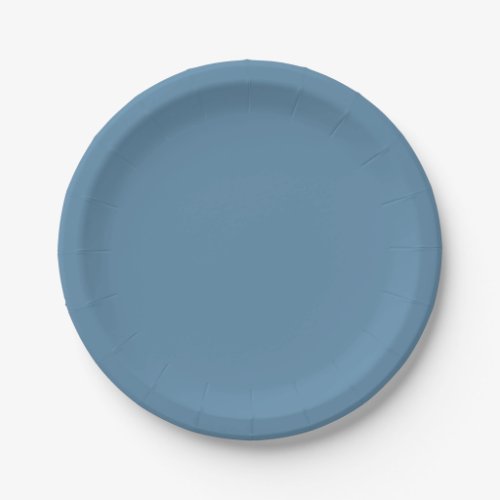 Air Force Blue Solid Color Paper Plates
