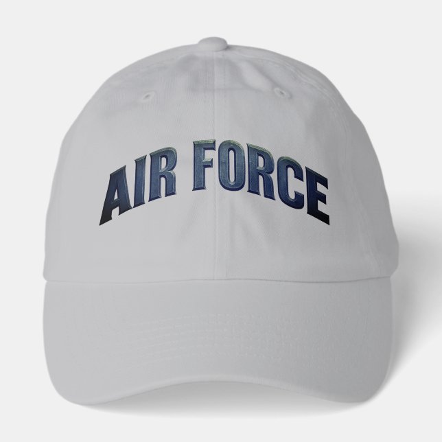 AIR FORCE BOLD LETTER BALL CAP (Front)