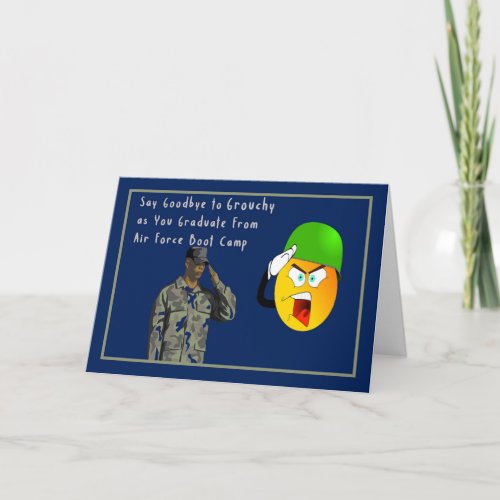 Air Force Boot Camp Graduation Humorous Card