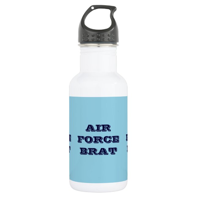 Air Force Brat Water Bottle (Front)