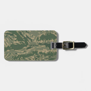 Air Force Camouflage Personalized Luggage Tag