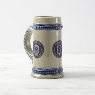 Air Force Chief Master Sergeant CMSgt Beer Stein