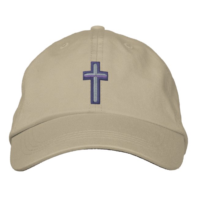 Air Force Christian Chaplain Embroidered Baseball Cap (Front)