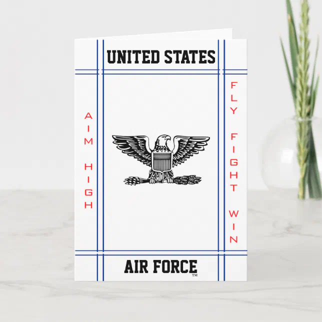 Air Force Colonel O- 6 Col Card | Zazzle