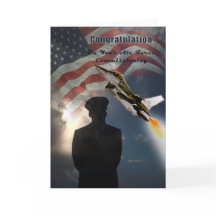 Air Force Commissioning Congratulation Card