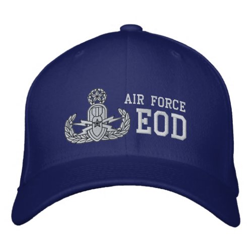 Air Force EOD Master Embroidered Baseball Cap