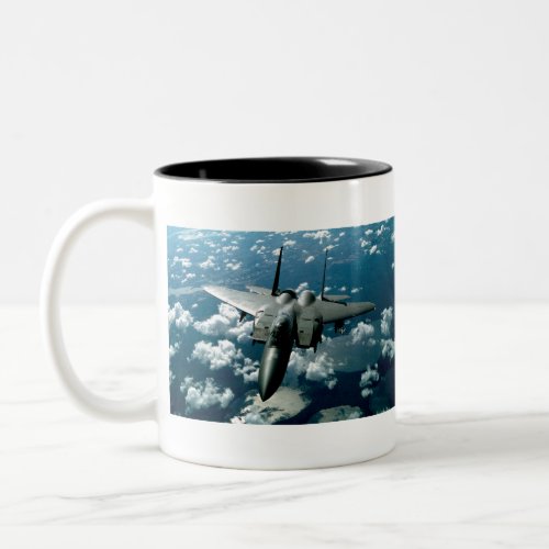 Air Force Fighter Jet Two_Tone Coffee Mug