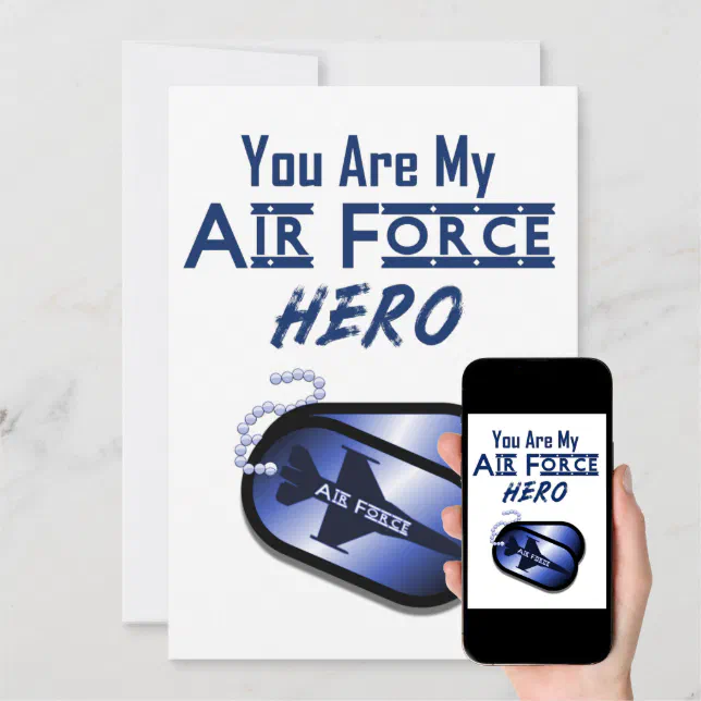 Air Force Greeting Card | Zazzle