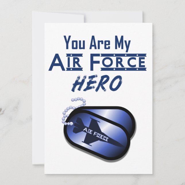 Air Force Greeting Card (Front)