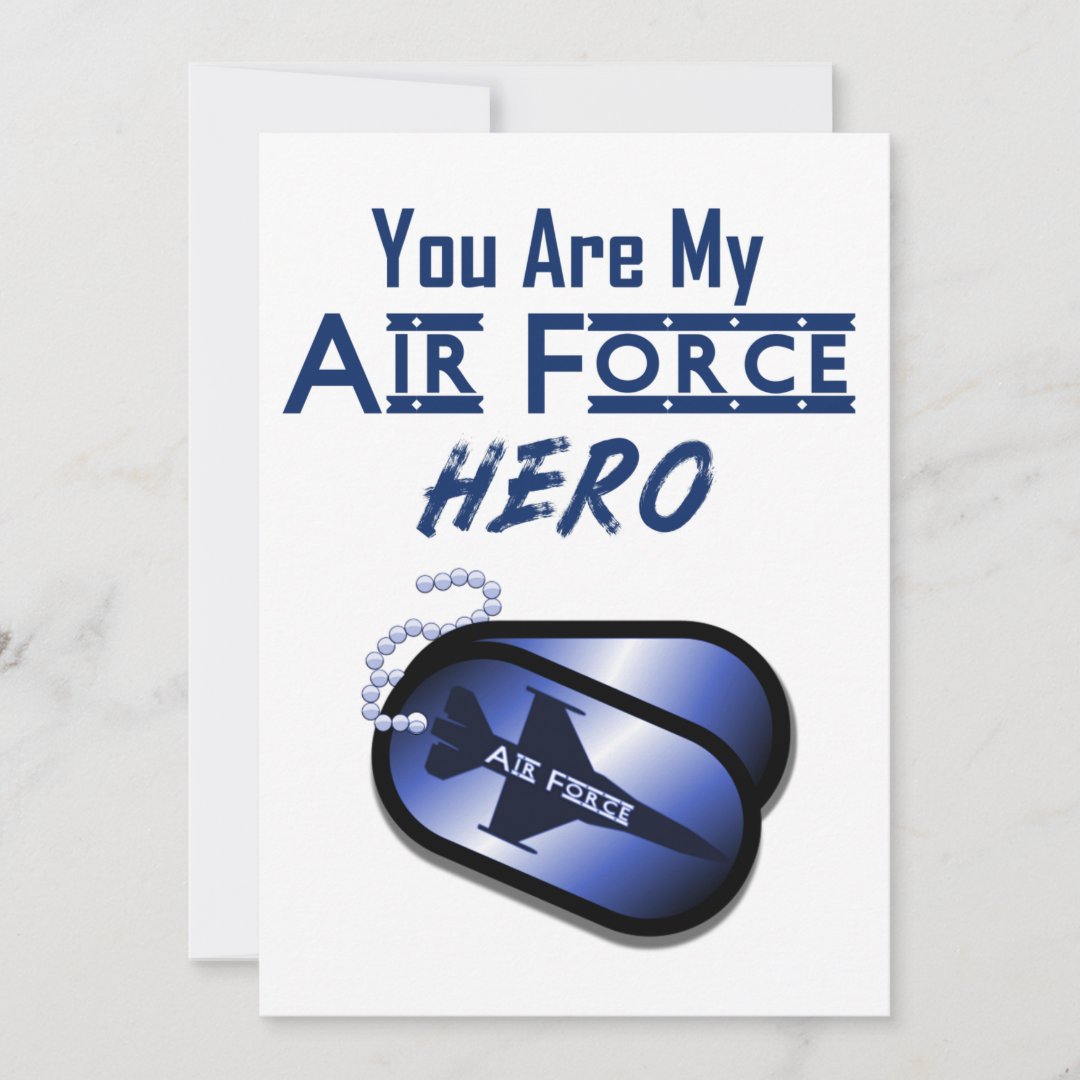 Air Force Greeting Card | Zazzle