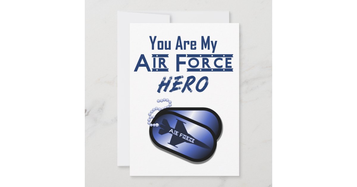 Air Force Greeting Card | Zazzle