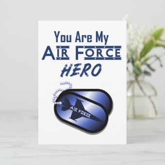 Air Force Greeting Card | Zazzle