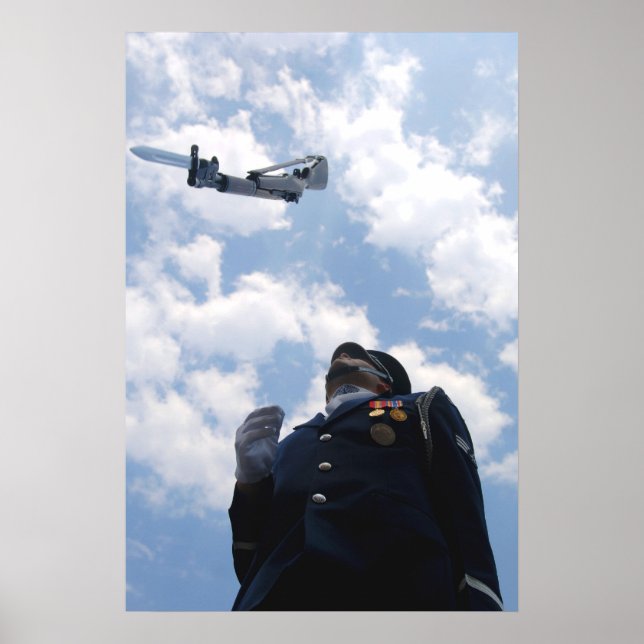 Air Force Honor Guard Drill Team Poster (Front)