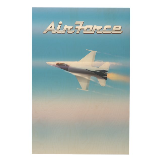 Air Force Jet Poster (Front)