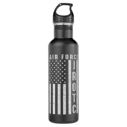 Air Force Junior ROTC USAF JROTC USA Flag Cool Gif Stainless Steel Water Bottle