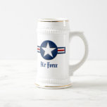 Air Force Logo Beer Stein at Zazzle