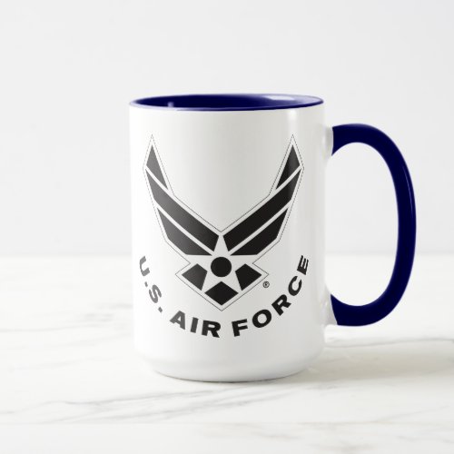 Air Force Logo _ Black Mug