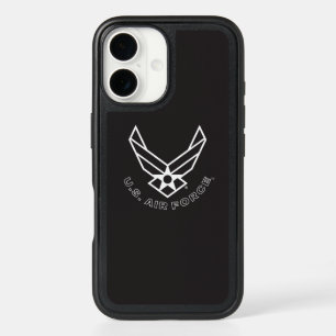 Air Force Logo - Black iPhone 16 Case