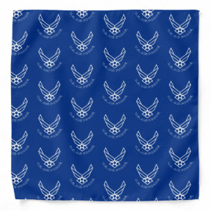 Air Force Logo - Blue Bandana