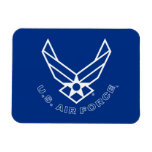 Air Force Logo - Blue Magnet